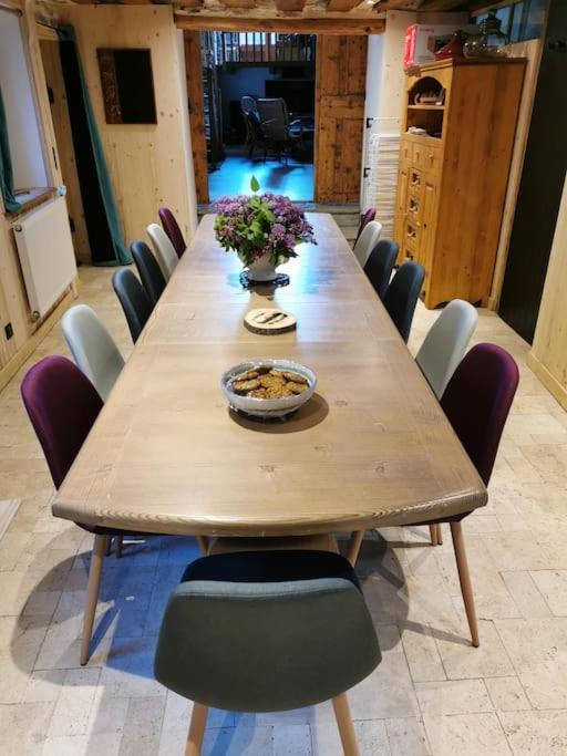 Gite 14 Pers Lesoursfanfarons Spacieux Chaleureux Bramans Exteriör bild